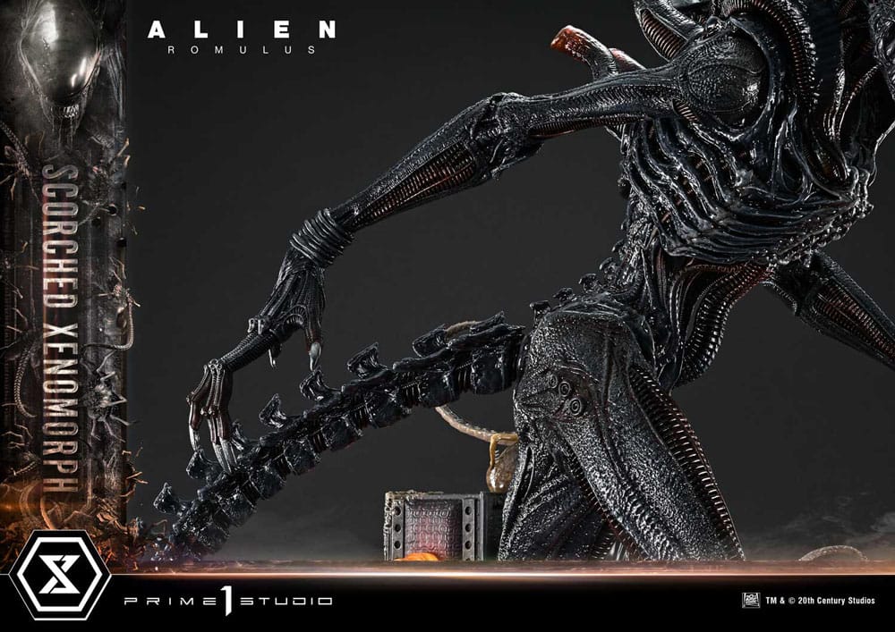 Alien: Romulus Museum Masterline XL Statue 1/3 Scorched Xenomorph 98 cm 4582647121851