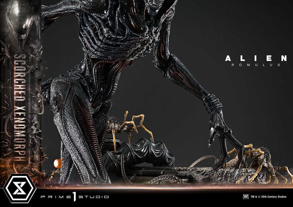Alien: Romulus Museum Masterline XL Statue 1/3 Scorched Xenomorph 98 cm 4582647121851