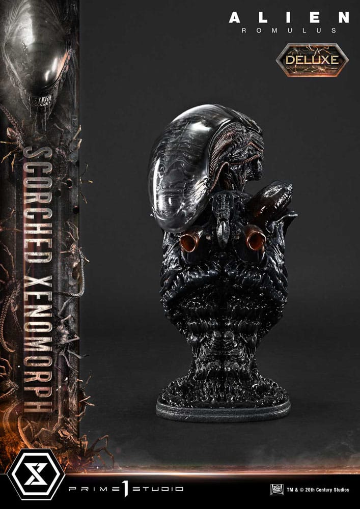 Alien: Romulus Museum Masterline XL Statue 1/3 Scorched Xenomorph Deluxe Version 98 cm 4582647121868