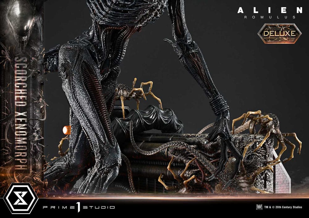 Alien: Romulus Museum Masterline XL Statue 1/3 Scorched Xenomorph Deluxe Version 98 cm 4582647121868