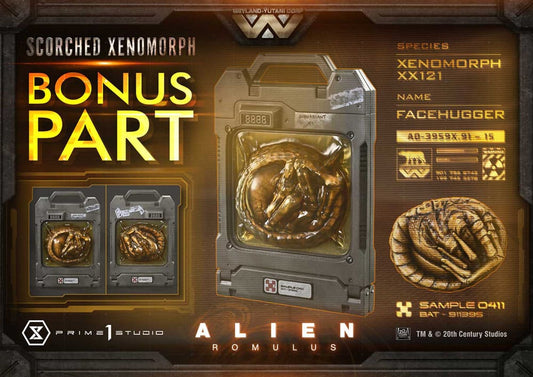 Alien: Romulus Museum Masterline XL Statue 1/3 Scorched Xenomorph Deluxe Bonus Version 98 cm 4582647121875