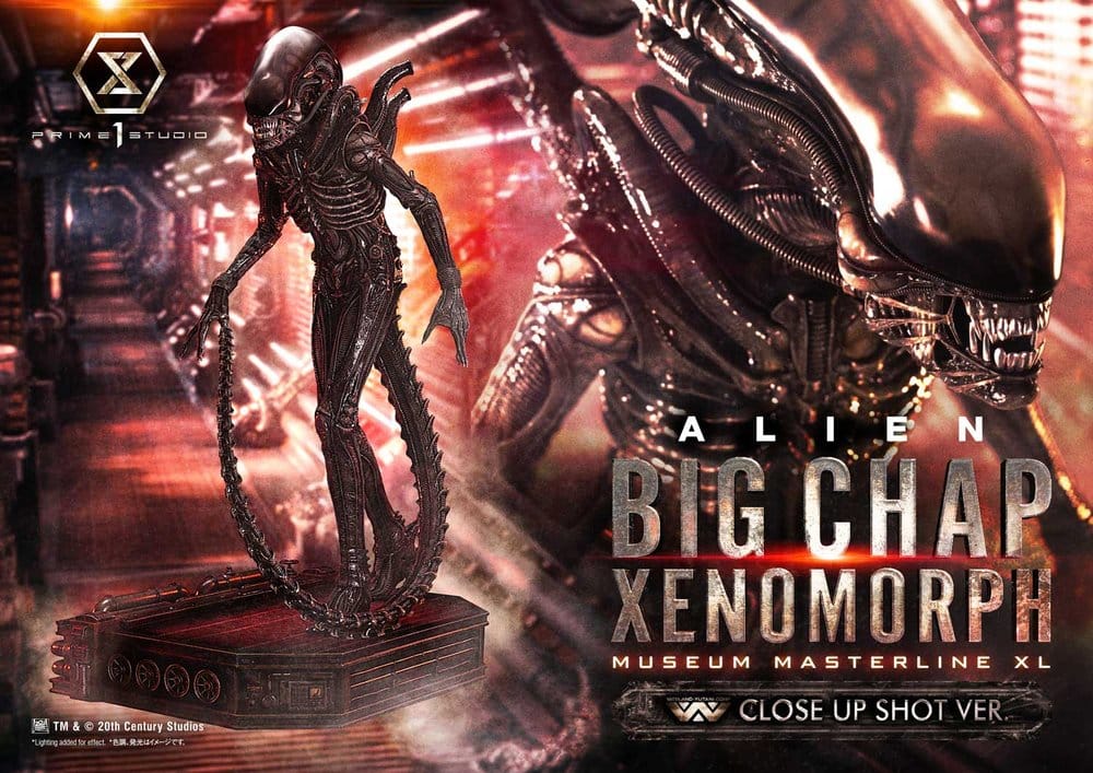 Alien (Film) Museum Masterline XL Statue 1/3 Big Chap Xenomorph Close Up Shot Ver. 100 cm 4582647123961