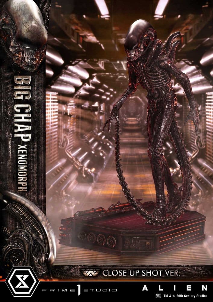Alien (Film) Museum Masterline XL Statue 1/3 Big Chap Xenomorph Close Up Shot Ver. 100 cm 4582647123961