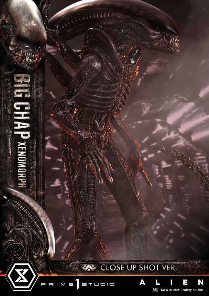 Alien (Film) Museum Masterline XL Statue 1/3 Big Chap Xenomorph Close Up Shot Ver. 100 cm 4582647123961