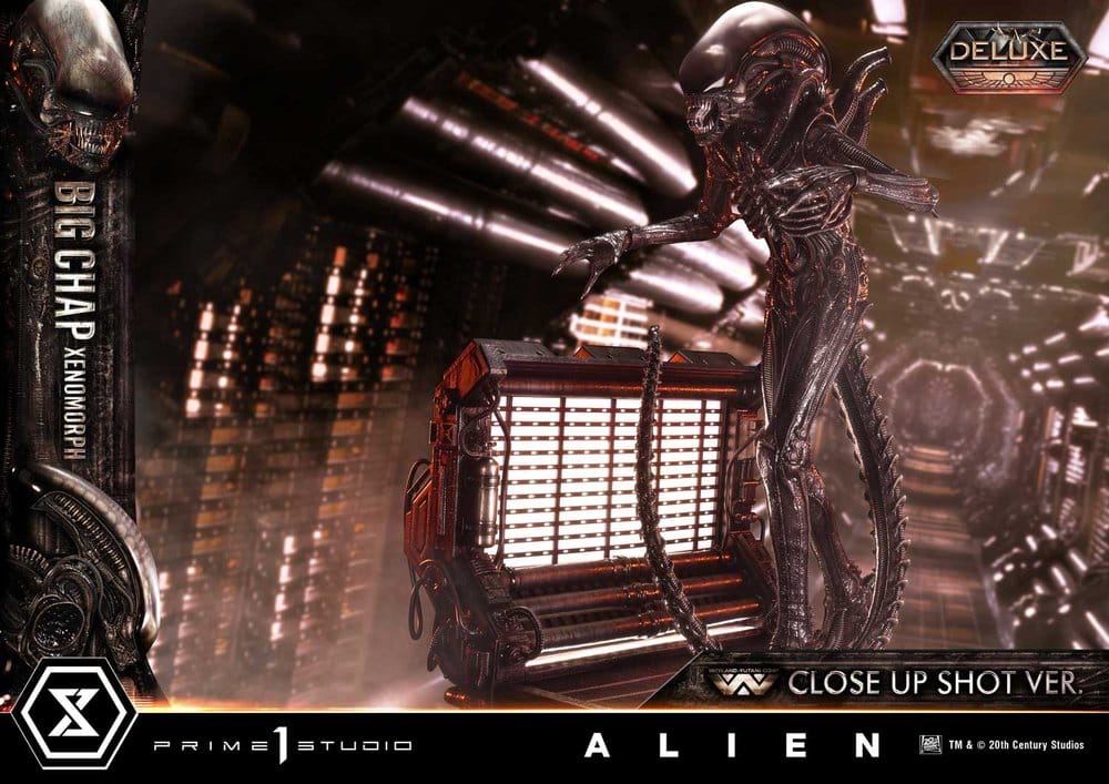 Alien (Film) Museum Masterline XL Statue 1/3 Big Chap Xenomorph Close Up Shot Ver. Deluxe Version 100 cm 4582647123978