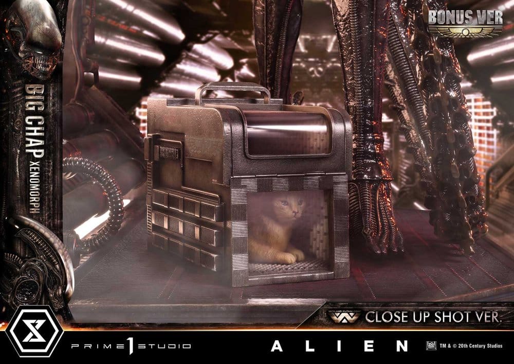 Alien (Film) Museum Masterline XL Statue 1/3 Big Chap Xenomorph Close Up Shot Ver. DX Bonus Version 100 cm 4582647123985