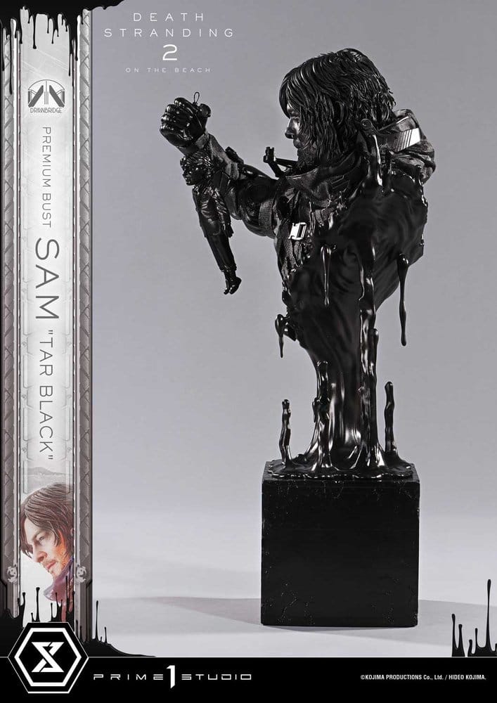 Death Stranding 2: On the Beach Premium Bust 1/3 Sam Tar Black 44 cm 4582647122469