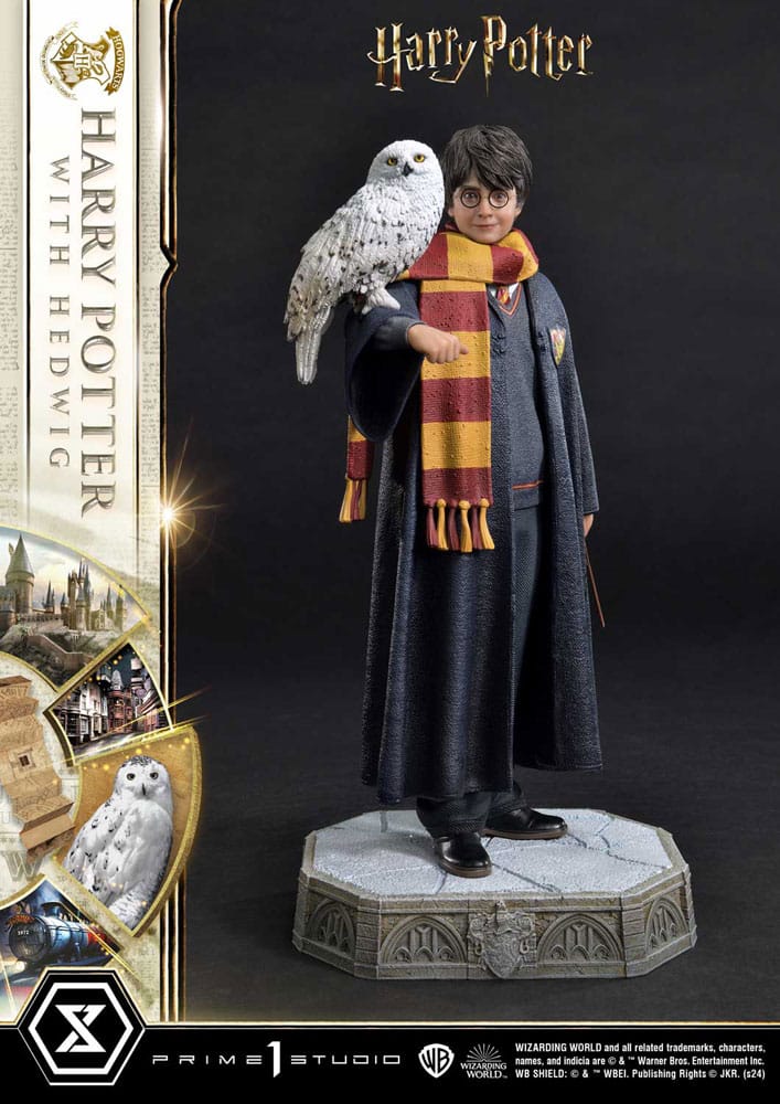 Harry Potter Prime Collectibles Statue 1/6 Harry Potter with Hedwig 28 cm 4580708049076