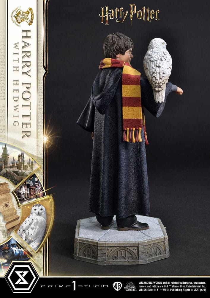 Harry Potter Prime Collectibles Statue 1/6 Harry Potter with Hedwig 28 cm 4580708049076