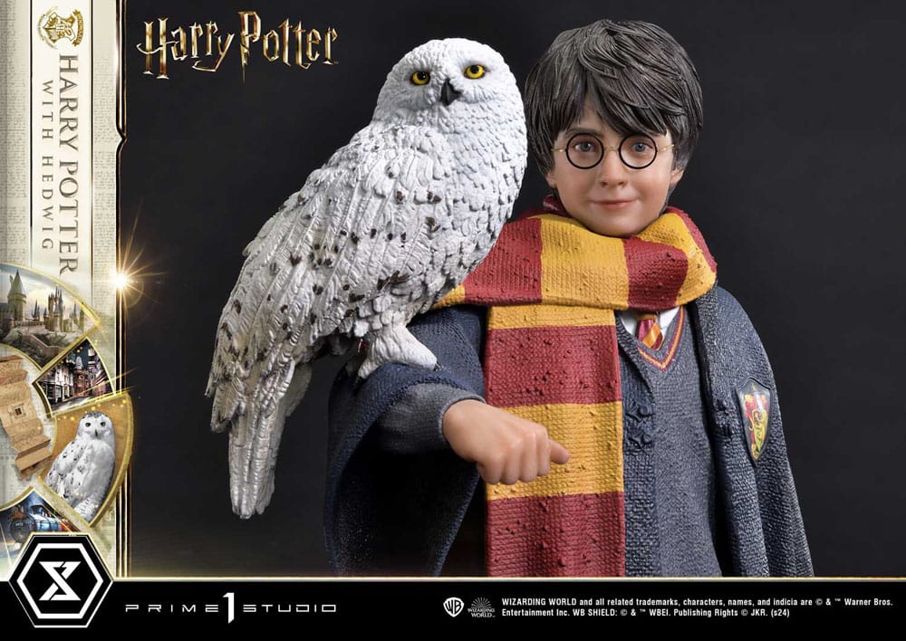 Harry Potter Prime Collectibles Statue 1/6 Harry Potter with Hedwig 28 cm 4580708049076