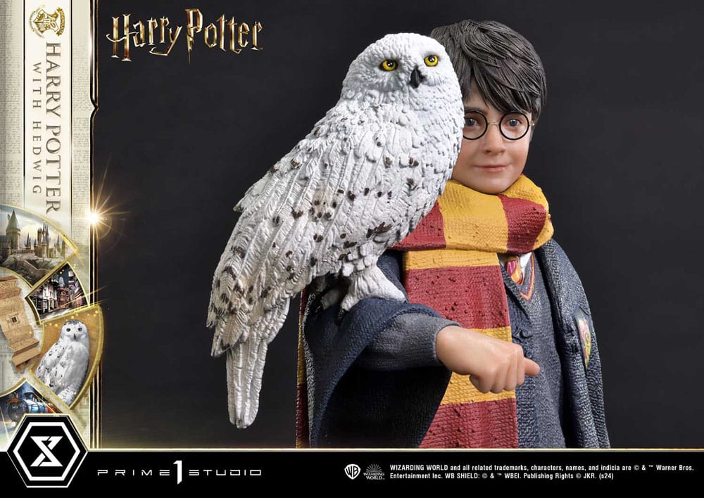 Harry Potter Prime Collectibles Statue 1/6 Harry Potter with Hedwig 28 cm 4580708049076