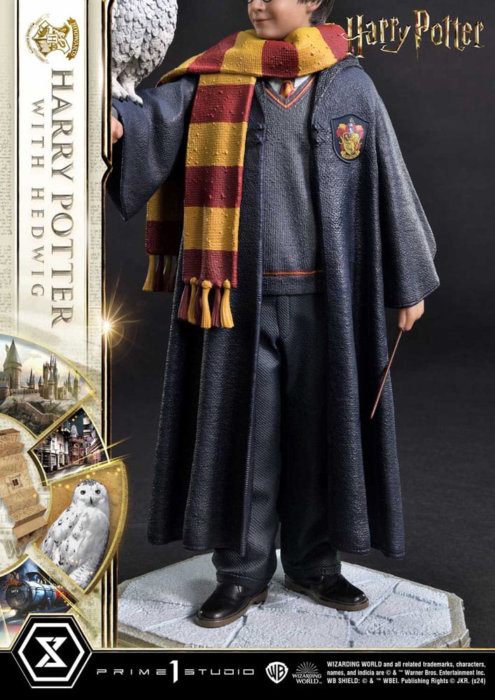 Harry Potter Prime Collectibles Statue 1/6 Harry Potter with Hedwig 28 cm 4580708049076