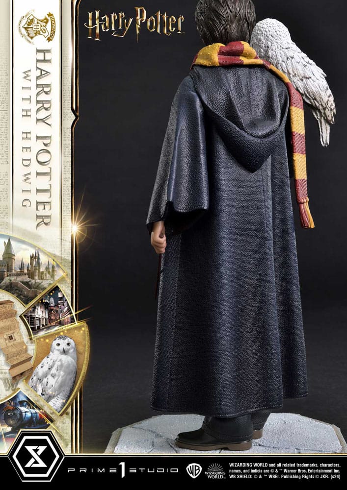 Harry Potter Prime Collectibles Statue 1/6 Harry Potter with Hedwig 28 cm 4580708049076