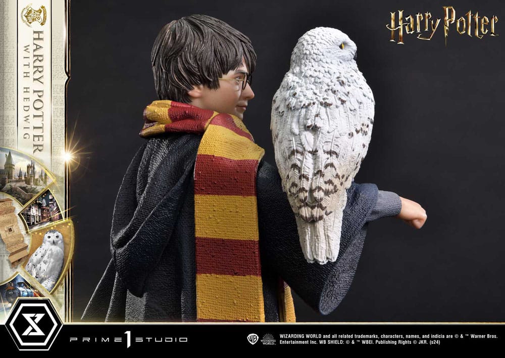 Harry Potter Prime Collectibles Statue 1/6 Harry Potter with Hedwig 28 cm 4580708049076