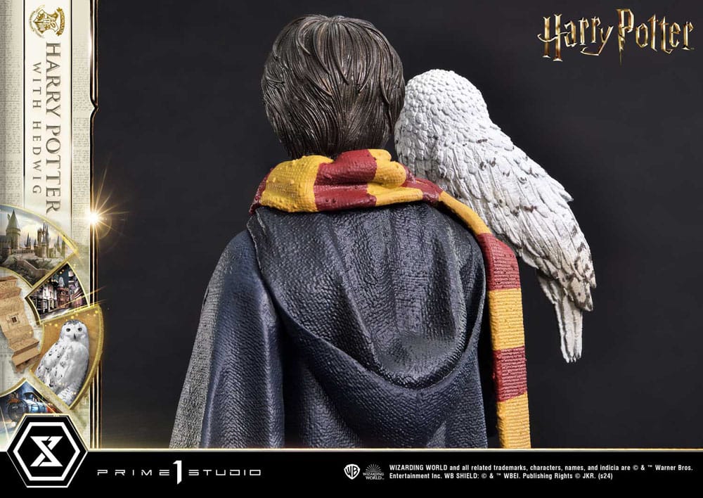 Harry Potter Prime Collectibles Statue 1/6 Harry Potter with Hedwig 28 cm 4580708049076