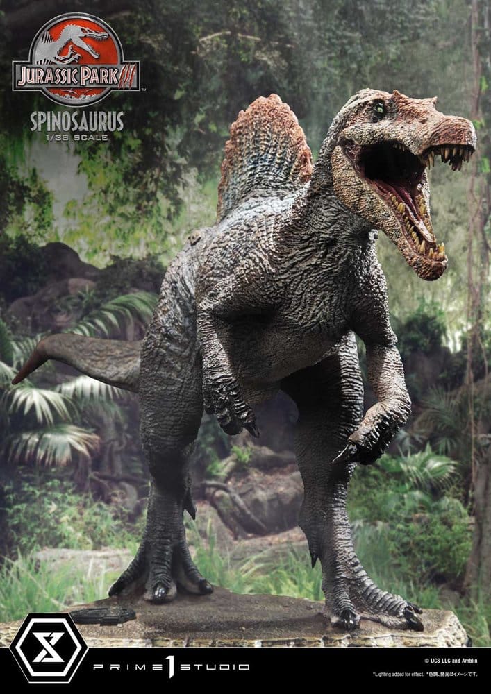 Jurassic Park III (Film) Prime Collectible Figures Statue 1/38 Spinosaurus 24 cmJurassic Park III (Film) Prime Collectible Figures statue 1/38 Spinosaurus 24 cmJurassic Park III (Film) Prime Collectible Figures Estatua 1/38 Spinosaurus 24 cm 4582647124029