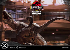 Jurassic Park Prime Collectibles Statue 1/10 Velociraptor Jump 21 cm 4580708048758