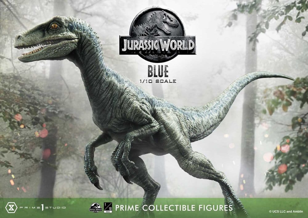 Jurassic World (Film) Prime Collectible Figures Statue 1/10 Blue 17 cm 4582647124043