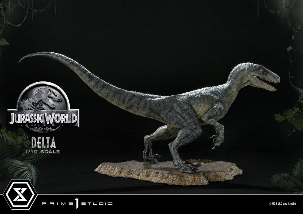 Jurassic World: Fallen Kingdom Prime Collectibles Statue 1/10 Delta 17 cm 4580708041148