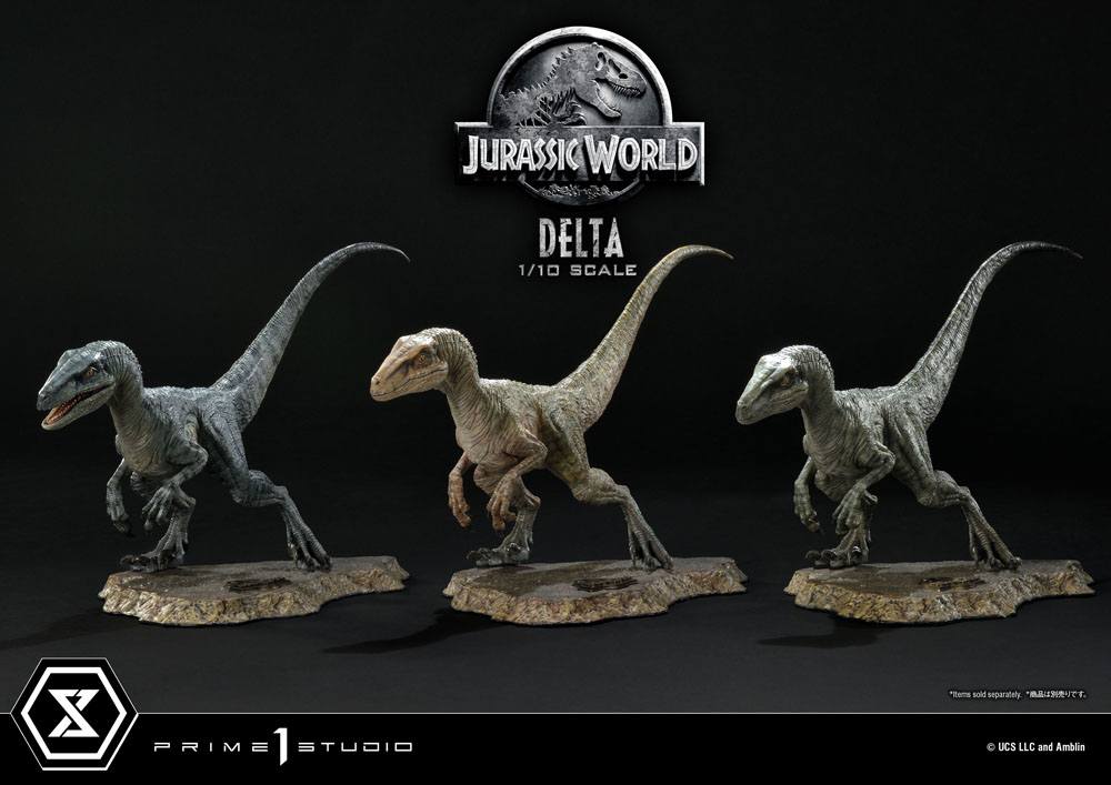 Jurassic World: Fallen Kingdom Prime Collectibles Statue 1/10 Delta 17 cm 4580708041148
