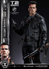 Terminator 2 Platimum Masterline Series Statue 1/3 T-800 Cyberdyne Shootout 74 cm 4580708048642
