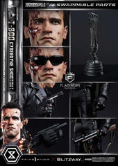 Terminator 2 Platimum Masterline Series Statue 1/3 T-800 Cyberdyne Shootout 74 cm 4580708048642