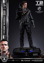 Terminator 2 Platimum Masterline Series Statue 1/3 T-800 Cyberdyne Shootout 74 cm 4580708048642