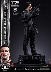 Terminator 2 Platimum Masterline Series Statue 1/3 T-800 Cyberdyne Shootout 74 cm 4580708048642