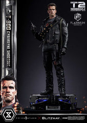 Terminator 2 Platimum Masterline Series Statue 1/3 T-800 Cyberdyne Shootout 74 cm 4580708048642