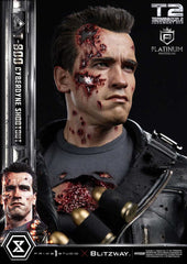 Terminator 2 Platimum Masterline Series Statue 1/3 T-800 Cyberdyne Shootout 74 cm 4580708048642