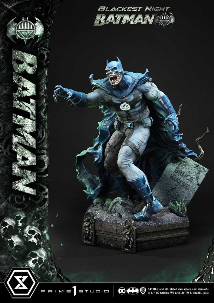 Batman Premium Masterline Series Statue Batman Blackest Night Version 45 cm 4580708049083