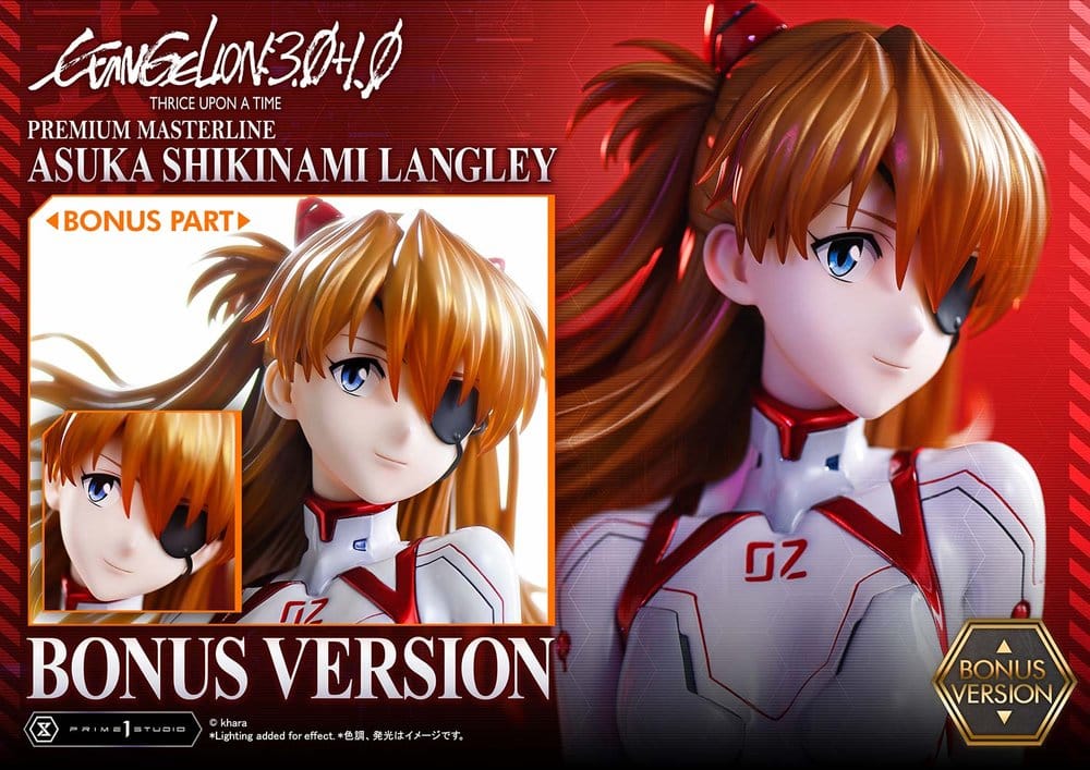 Evangelion: 3.0 + 1.0 Thrice Upon A Time Premium Masterline Series Statue 1/4 Asuka Shikinami Langley Bonus Ver. 46 cm  4582647123718