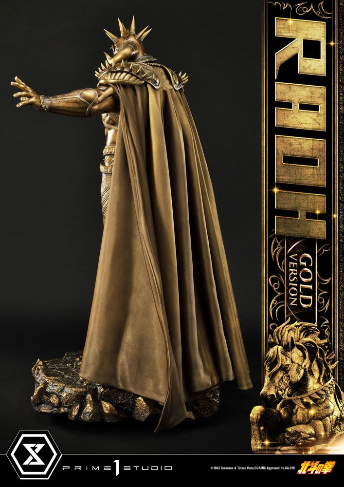 Fist of the North Star Statue 1/4 Raoh Gold Version 78 cm 4580708040516
