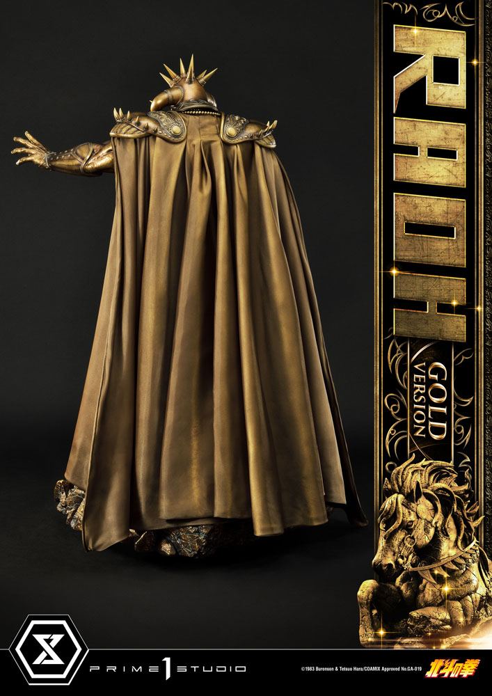 Fist of the North Star Statue 1/4 Raoh Gold Version 78 cm 4580708040516