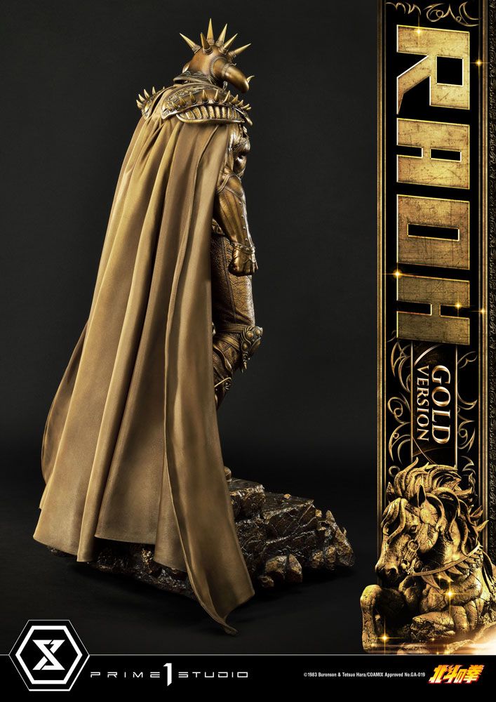 Fist of the North Star Statue 1/4 Raoh Gold Version 78 cm 4580708040516