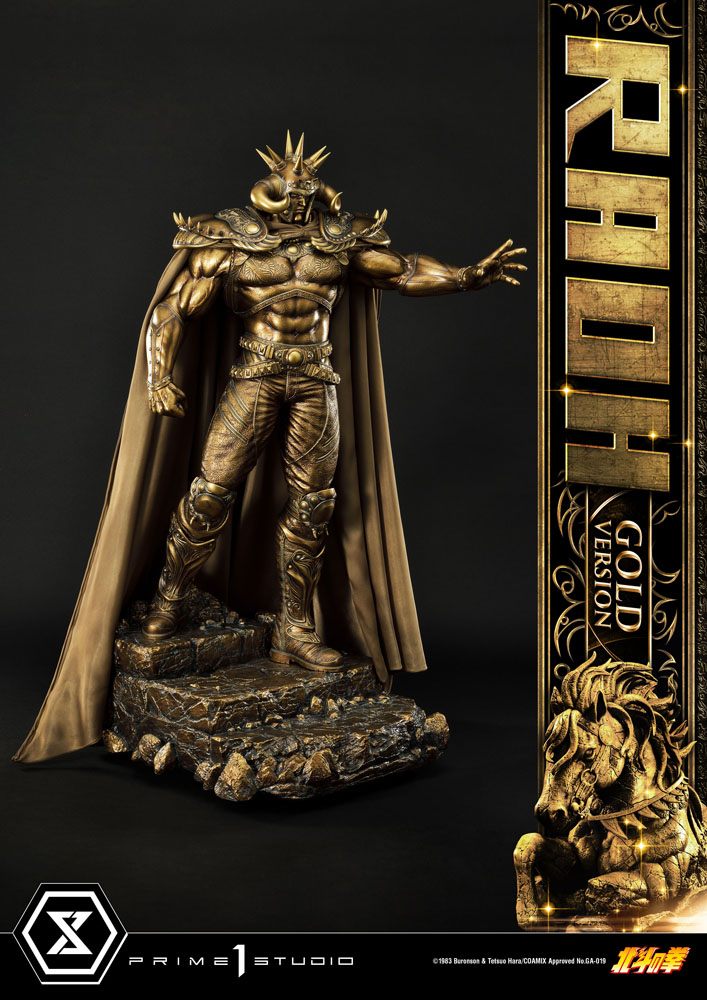 Fist of the North Star Statue 1/4 Raoh Gold Version 78 cm 4580708040516