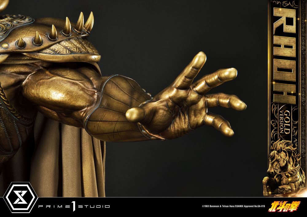 Fist of the North Star Statue 1/4 Raoh Gold Version 78 cm 4580708040516