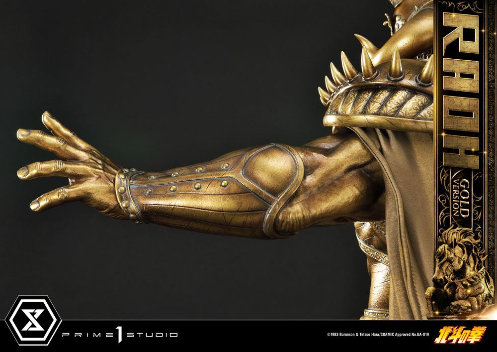 Fist of the North Star Statue 1/4 Raoh Gold Version 78 cm 4580708040516