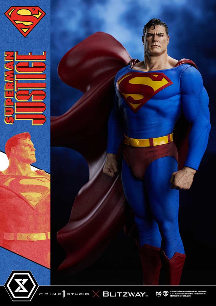 DC Comics Premium Masterline Series Statue 1/4 Superman Justice Comics 57 cm 4582647120618
