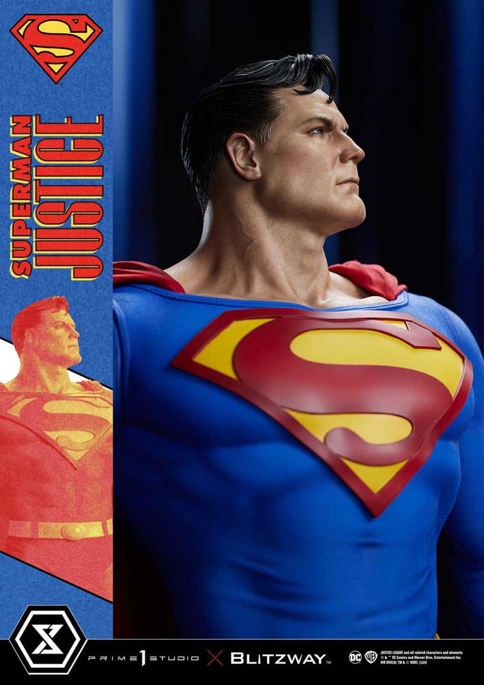 DC Comics Premium Masterline Series Statue 1/4 Superman Justice Comics 57 cm 4582647120618