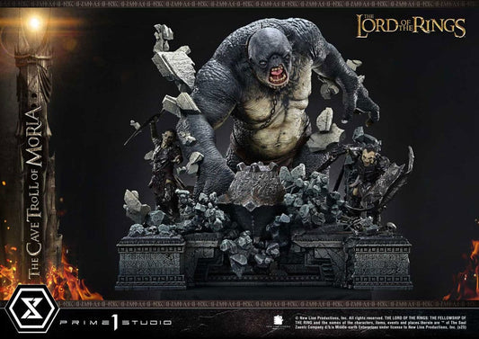 The Lord of the Rings Premium Masterline Series Statue 1/6 Cave Troll of Moria 91 cm   4582647122445