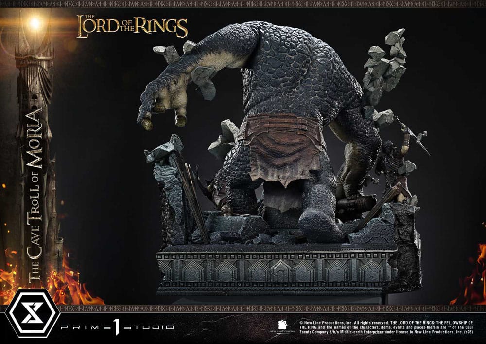 The Lord of the Rings Premium Masterline Series Statue 1/6 Cave Troll of Moria 91 cm   4582647122445