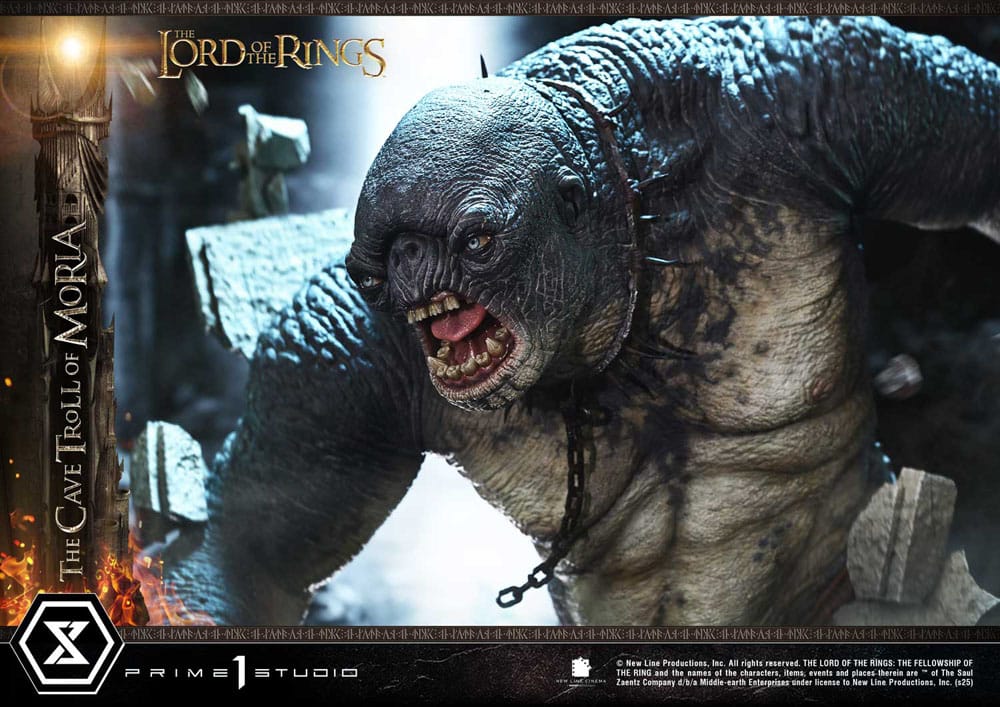 The Lord of the Rings Premium Masterline Series Statue 1/6 Cave Troll of Moria 91 cm   4582647122445