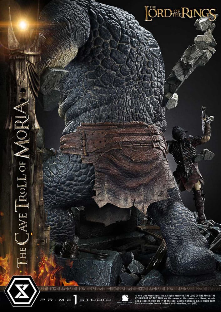 The Lord of the Rings Premium Masterline Series Statue 1/6 Cave Troll of Moria 91 cm   4582647122445