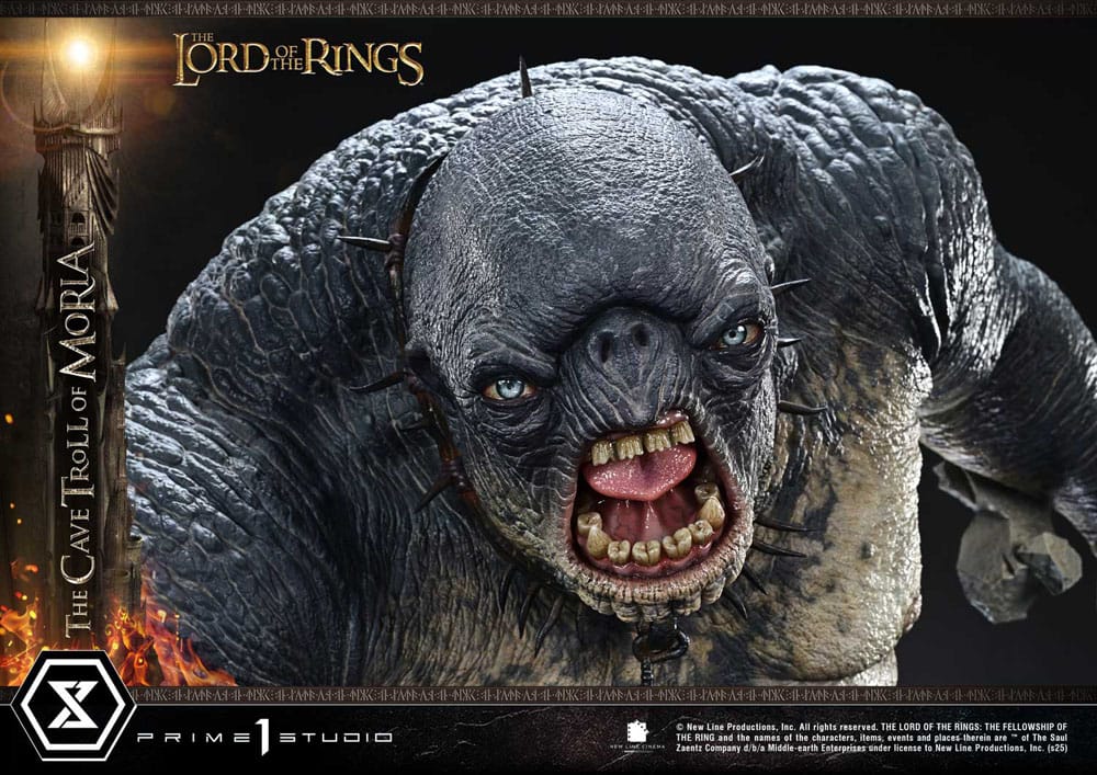 The Lord of the Rings Premium Masterline Series Statue 1/6 Cave Troll of Moria Bonus Version 91 cm   4582647122452