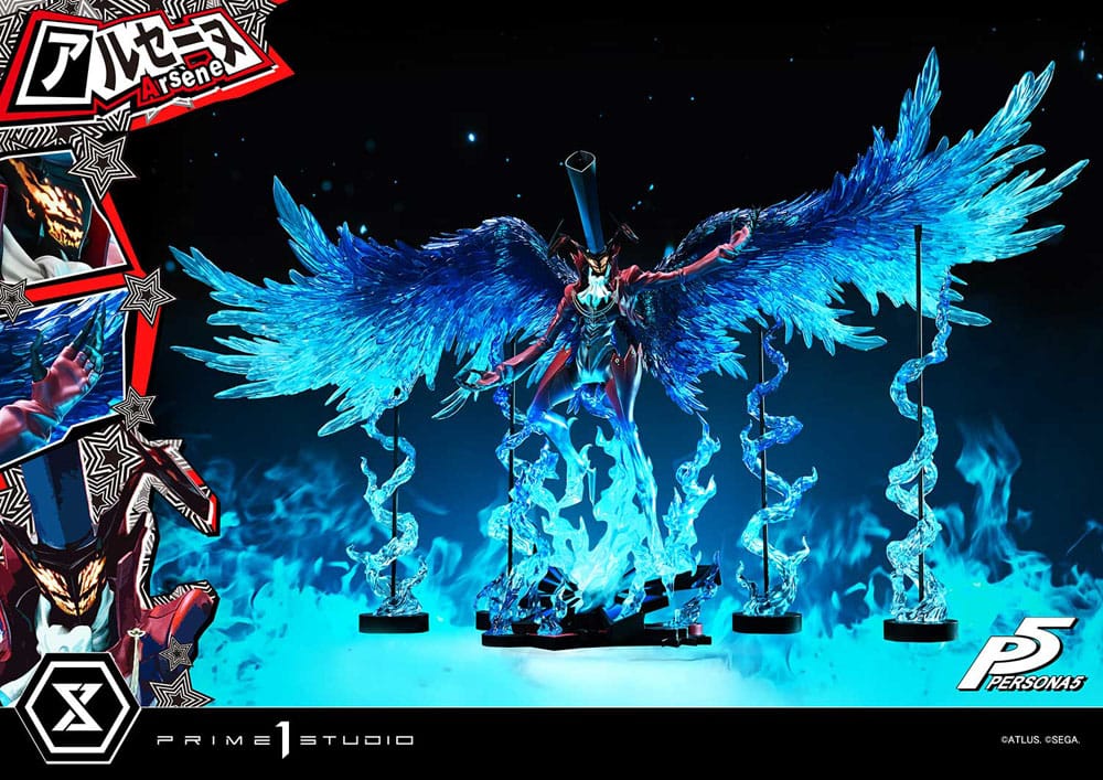 Persona 5 Premium Masterline Series Statue 1/4 Arsène Bonus Version 96 cm            4582647122438