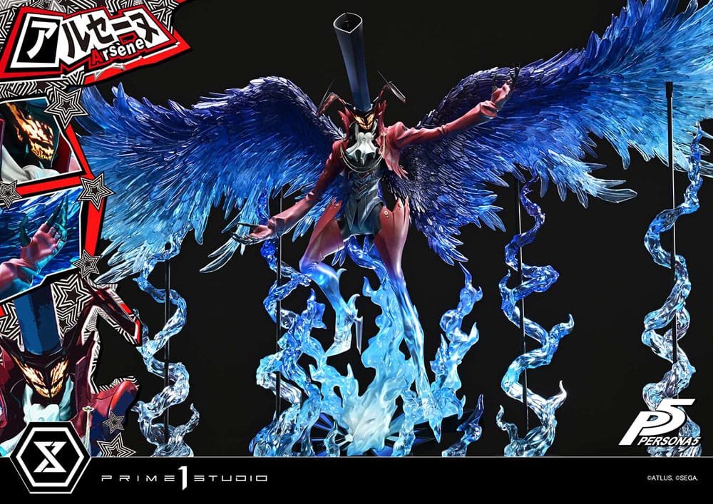 Persona 5 Premium Masterline Series Statue 1/4 Arsène Bonus Version 96 cm            4582647122438