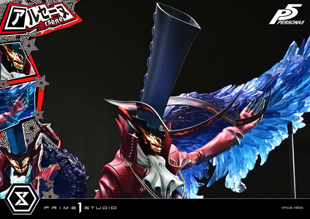 Persona 5 Premium Masterline Series Statue 1/4 Arsène Bonus Version 96 cm            4582647122438