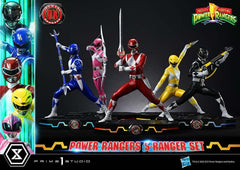 Mighty Morphin Power Rangers Premium Masterline Set of 5 Statues 1/4 Deluxe Version 62 cm 4582647125064