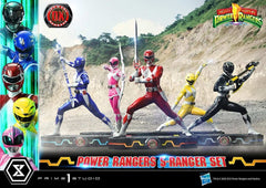 Mighty Morphin Power Rangers Premium Masterline Set of 5 Statues 1/4 Deluxe Version 62 cm 4582647125064